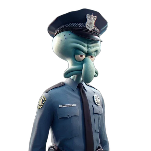 staff, mask, robot, creature transparent PNG cut-out