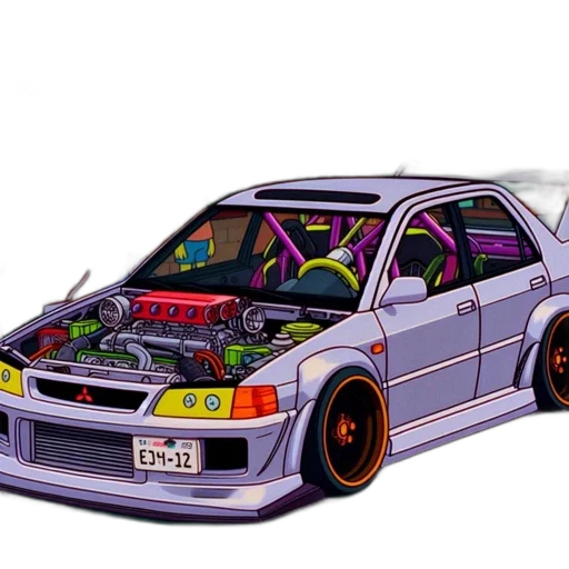 car, weapon, photorealistic, concept art transparent PNG cut-out