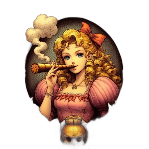 staff, crown, dress, jewelry transparent PNG cut-out