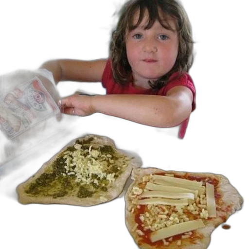 food, child, making, homemade transparent PNG cut-out
