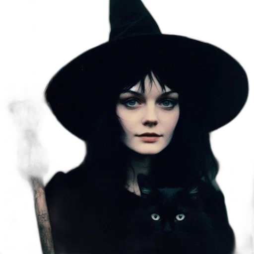 hat, staff, animal, face transparent PNG cut-out
