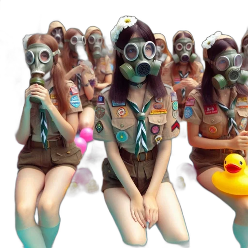 mask, concept art, 3d render, photorealistic transparent PNG cut-out