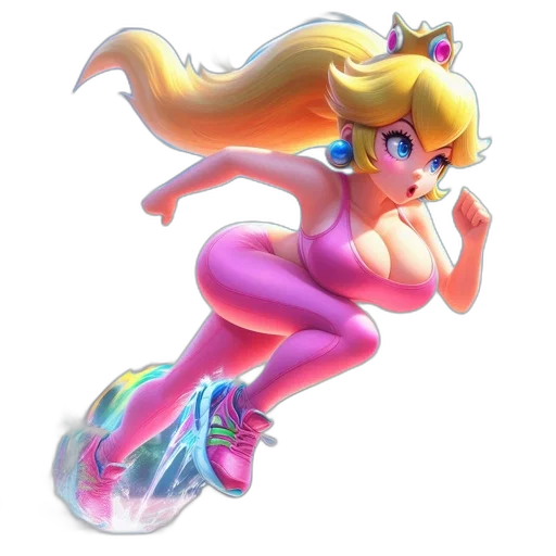 dress, concept art, vaporwave, 3d render transparent PNG cut-out