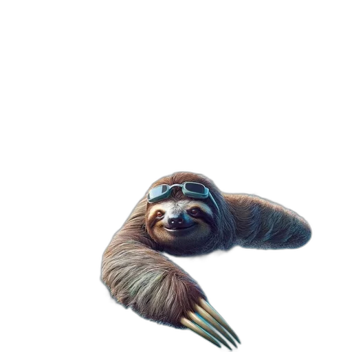 creature, animal, hair, staff transparent PNG cut-out