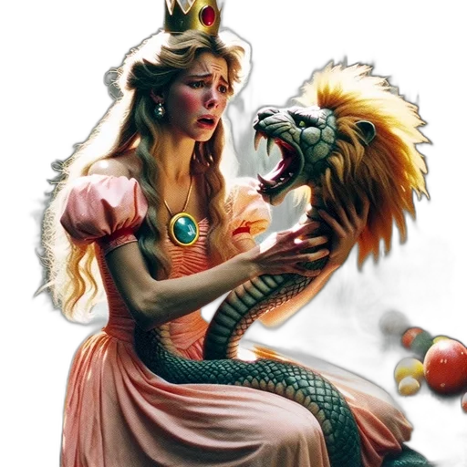 dragon, crown, jewelry, creature transparent PNG cut-out
