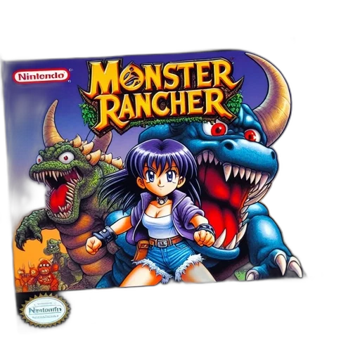 monster, rancher, snes, box transparent PNG cut-out