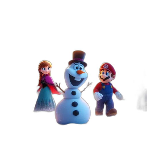3d render, concept art, pixel art, cartoon transparent PNG cut-out