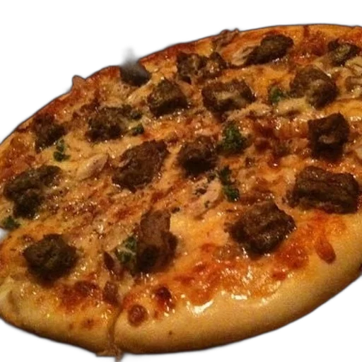 food, 3d render, photorealistic, pizza transparent PNG cut-out