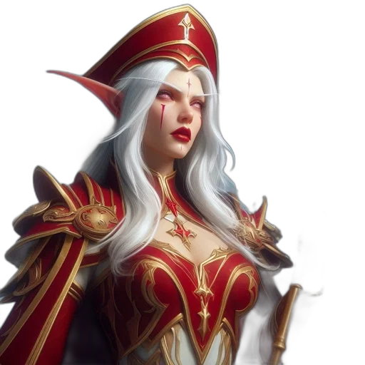 staff, fantasy art, concept art, 3d render transparent PNG cut-out