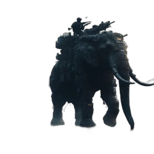 animal, creature, dragon, staff transparent PNG cut-out