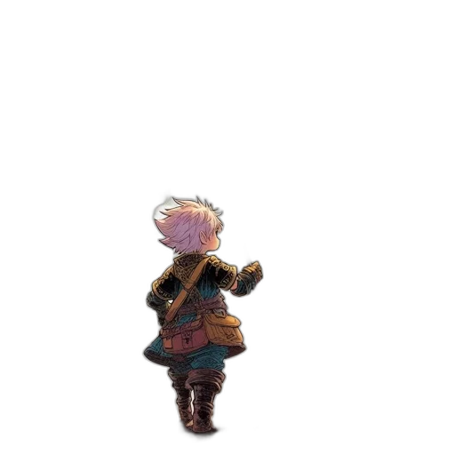 weapon, staff, jacket, sword transparent PNG cut-out