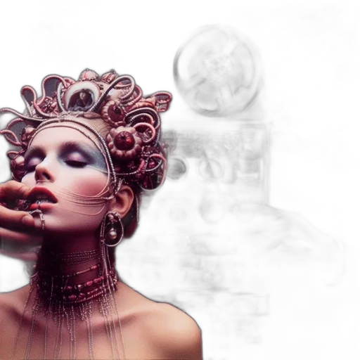 mask, jewelry, crown, face transparent PNG cut-out