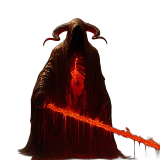 staff, creature, dragon, concept art transparent PNG cut-out