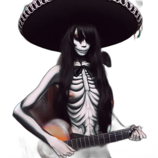 hat, dress, mask, creature transparent PNG cut-out