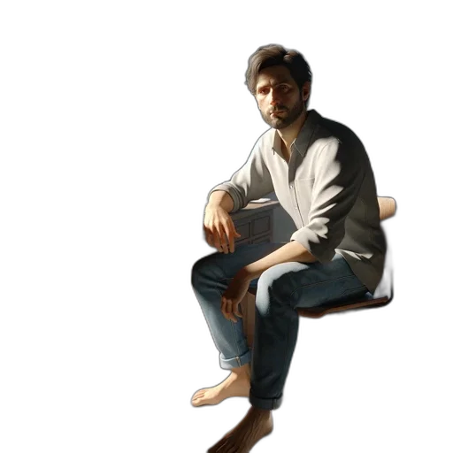 jacket, furniture, shoes, face transparent PNG cut-out