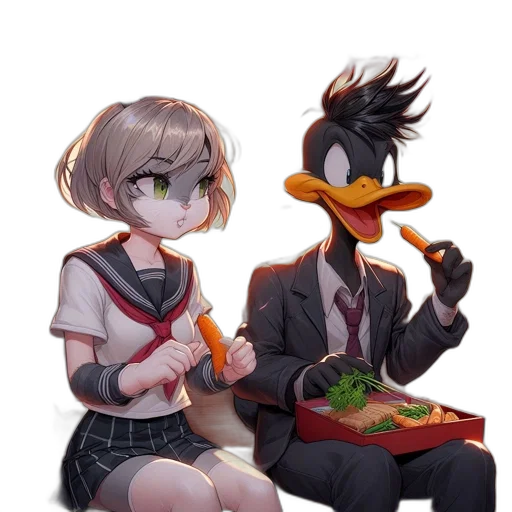 food, animal, pixel art, anime transparent PNG cut-out