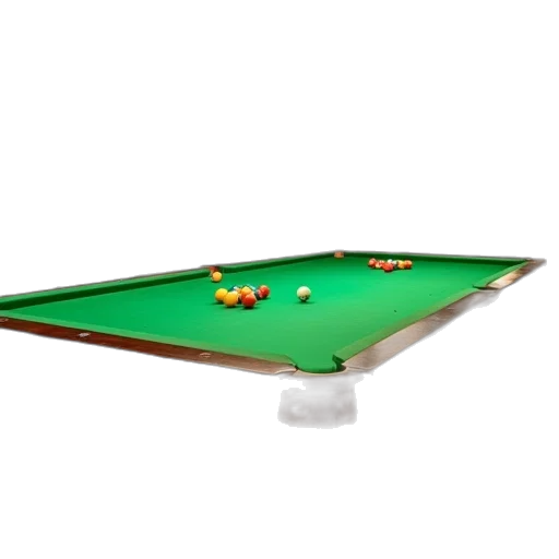 3d render, snooker, pool, table transparent PNG cut-out