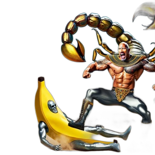 weapon, creature, food, animal transparent PNG cut-out