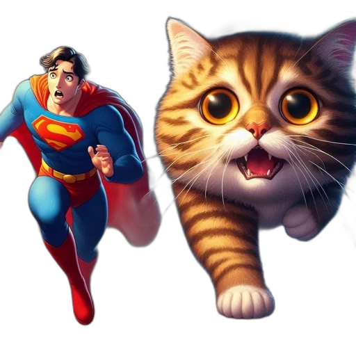 animal, comic book art, concept art, pixel art transparent PNG cut-out