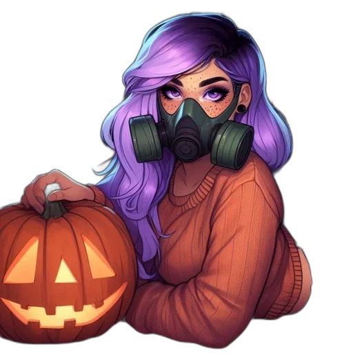 mask, concept art, pixel art, fantasy art transparent PNG cut-out