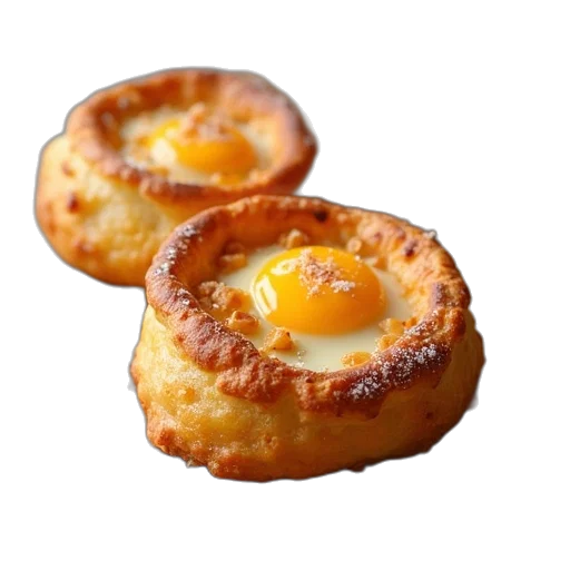 food, crown, photorealistic, 3d render transparent PNG cut-out