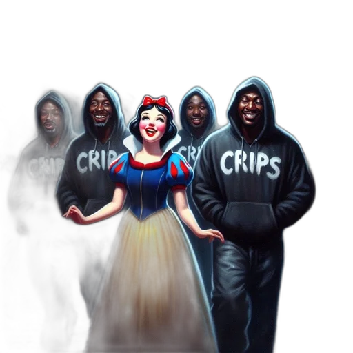 dress, crown, creature, mask transparent PNG cut-out