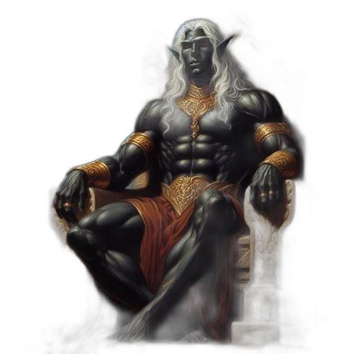 fantasy art, concept art, comic book art, photorealistic transparent PNG cut-out
