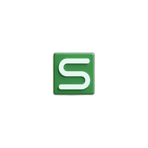 staff, 3d render, green, picture transparent PNG cut-out