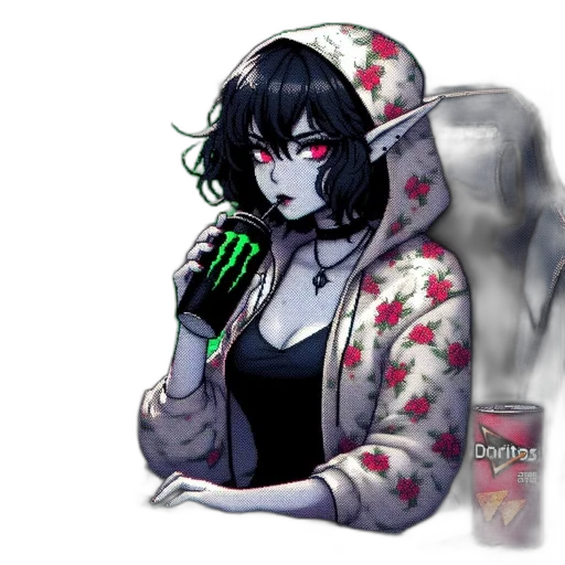 jacket, bottle, creature, dress transparent PNG cut-out