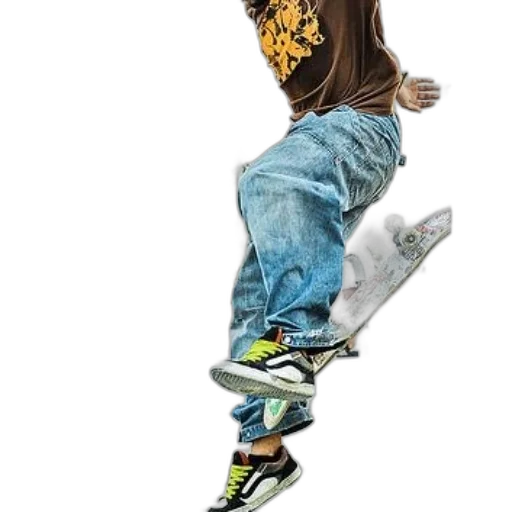 shoes, hair, creature, jacket transparent PNG cut-out