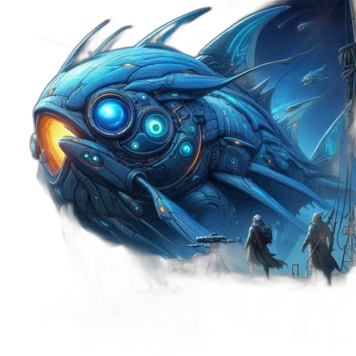 robot, creature, dragon, weapon transparent PNG cut-out