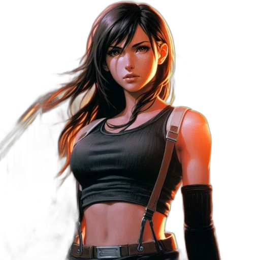 comic book art, concept art, fantasy art, photorealistic transparent PNG cut-out