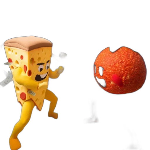 food, robot, furniture, 3d render transparent PNG cut-out