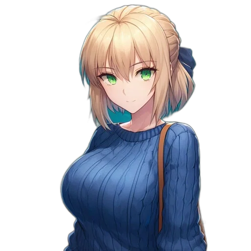 dress, staff, face, weapon transparent PNG cut-out