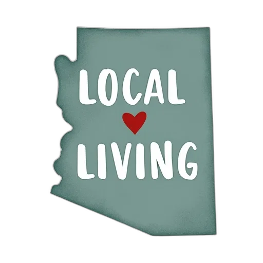 stylized, map, arizona, words transparent PNG cut-out