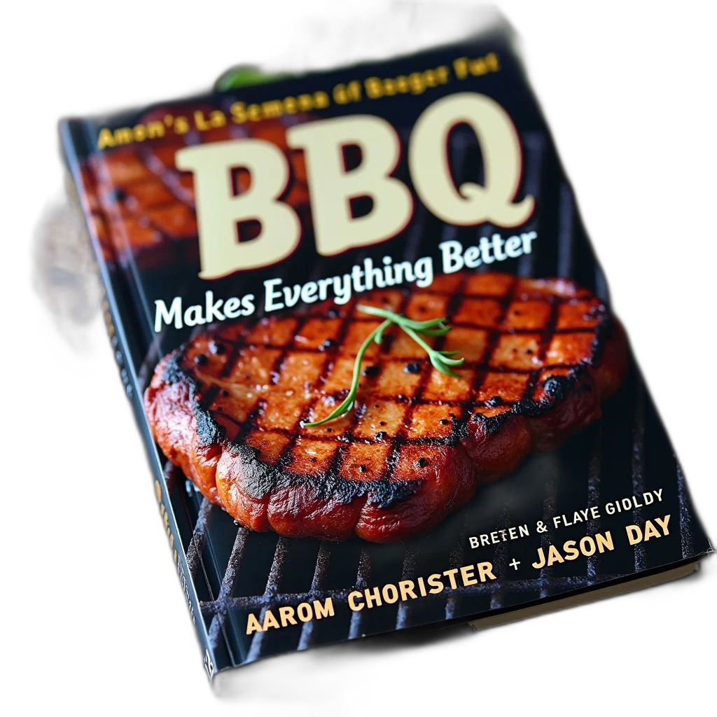 food, photorealistic, cover, book transparent PNG cut-out