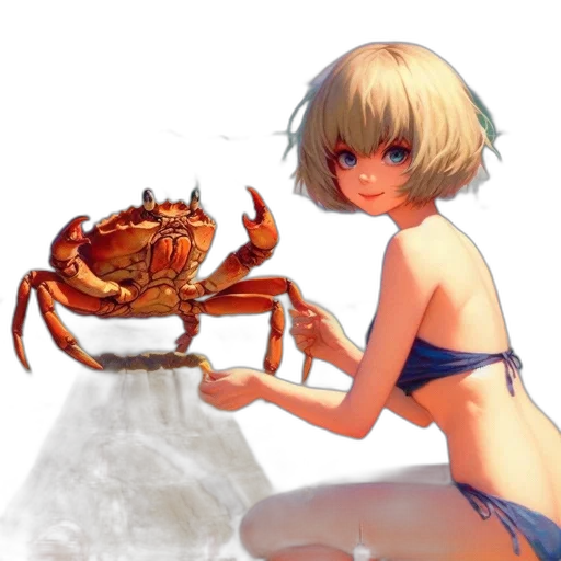 creature, animal, food, concept art transparent PNG cut-out