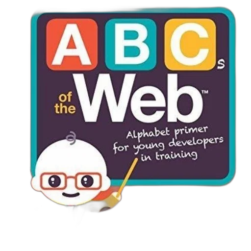 abcs, web, alphabet, primer transparent PNG cut-out