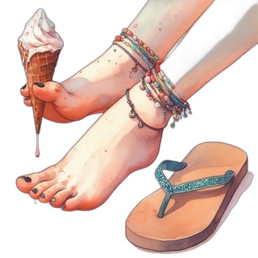 shoes, jewelry, photorealistic, 3d render transparent PNG cut-out