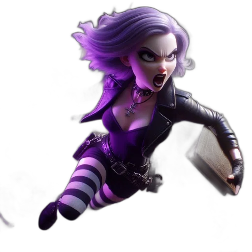 concept art, fantasy art, comic book art, 3d render transparent PNG cut-out