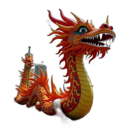 dragon, staff, weapon, concept art transparent PNG cut-out