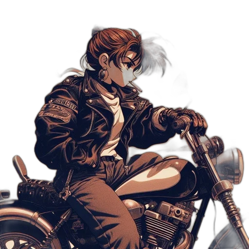 jacket, weapon, comic book art, concept art transparent PNG cut-out