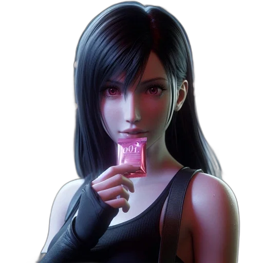 face, weapon, concept art, cyberpunk transparent PNG cut-out