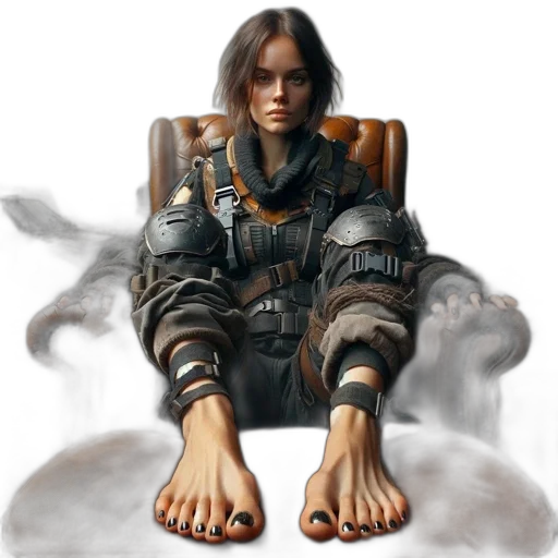 robot, face, concept art, fantasy art transparent PNG cut-out