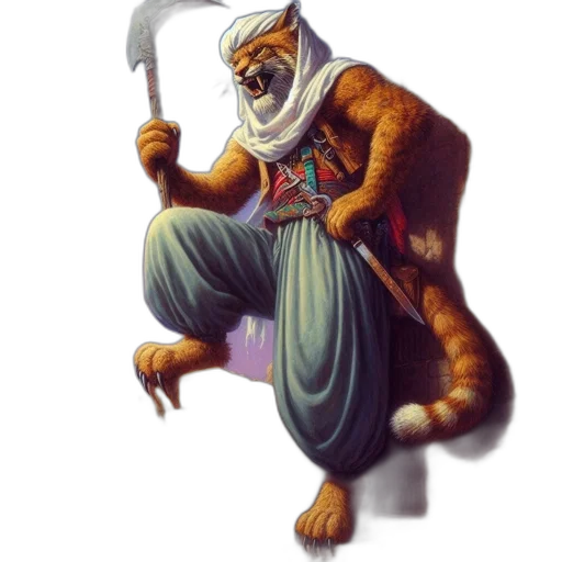 staff, creature, animal, concept art transparent PNG cut-out
