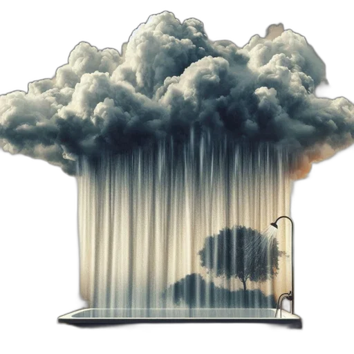 umbrella, jacket, furniture, photorealistic transparent PNG cut-out