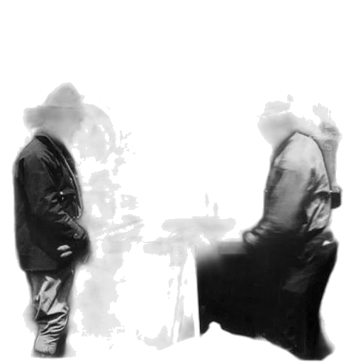jacket, staff, mask, face transparent PNG cut-out
