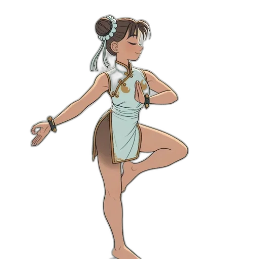 staff, dress, concept art, anime transparent PNG cut-out