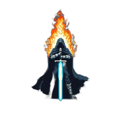 sword, staff, jacket, weapon transparent PNG cut-out