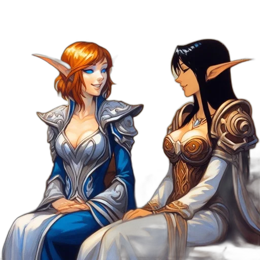 fantasy art, concept art, pixel art, comic book art transparent PNG cut-out